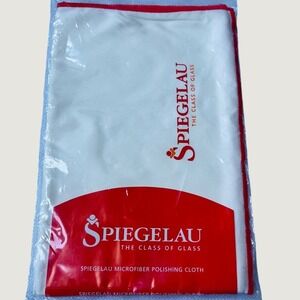 Spiegelau Microfiber Polishing Cloth For Cleaning Glass Crystal 64 x 50 NWT